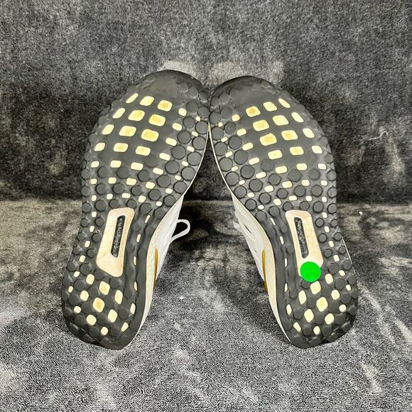 Adidas UltraBoost 4.0 DNA White Gold Metallic 2021- Men Size  8.5 - Picture 7 of 8